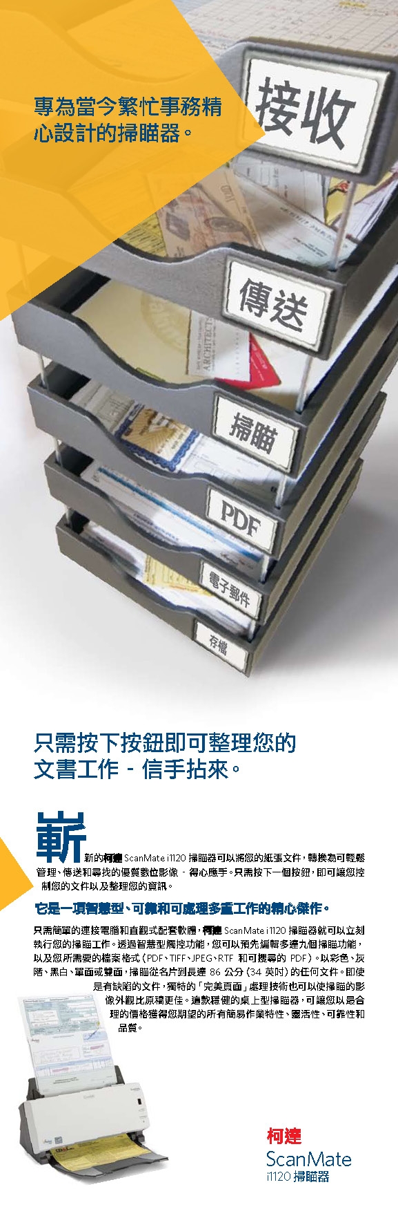 Kodak Document Scanner ScanMate i1120 Special Offer